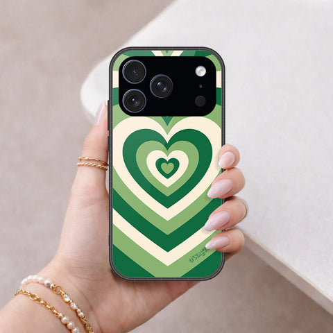 iPhone 18 Pro Max - O'Nation Heartbeat Series - HQ Ultra Shine Premium Infinity Glass Soft Silicon Borders Case