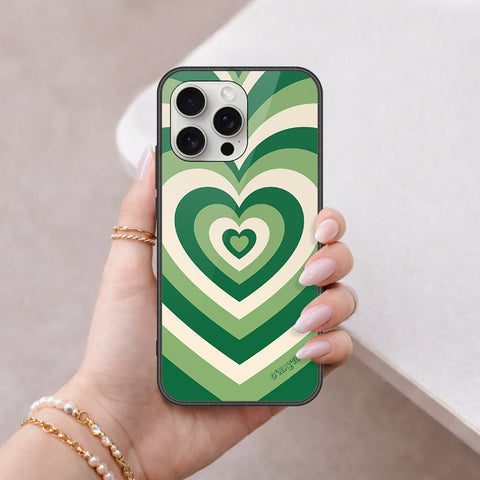 iPhone 16 Pro - O'Nation Heartbeat Series - HQ Ultra Shine Premium Infinity Glass Soft Silicon Borders Case