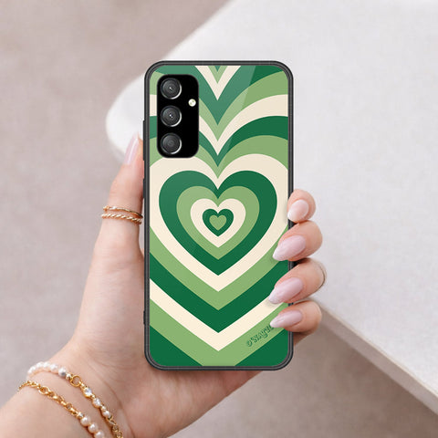Samsung Galaxy A55 Cover - O'Nation Heartbeat Series - HQ Ultra Shine Premium Infinity Glass Soft Silicon Borders Case