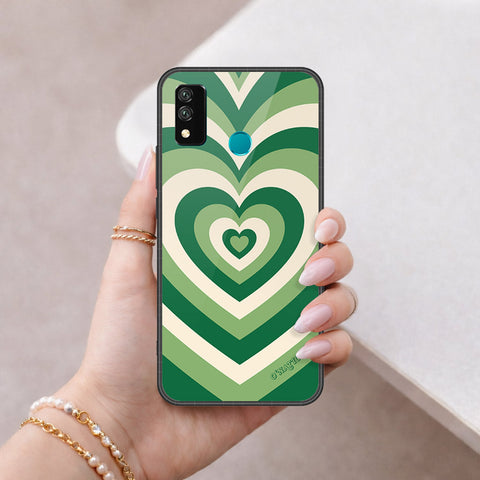 Huawei Y8s Cover - O'Nation Heartbeat Series - HQ Ultra Shine Premium Infinity Glass Soft Silicon Borders Case