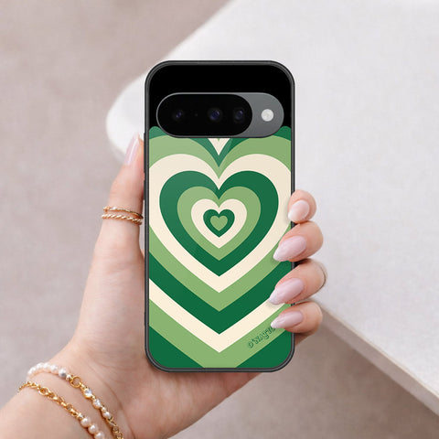 Google Pixel 10 Cover - O'Nation Heartbeat Series - HQ Ultra Shine Premium Infinity Glass Soft Silicon Borders Case