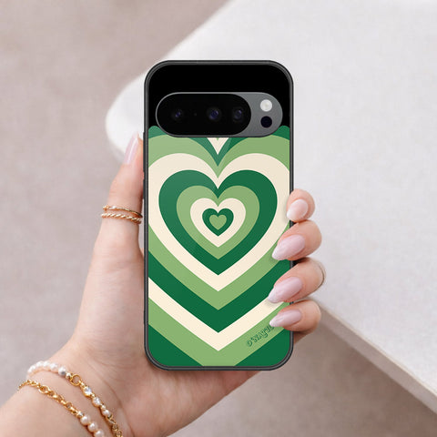 Google Pixel 10 Pro Cover - O'Nation Heartbeat Series - HQ Ultra Shine Premium Infinity Glass Soft Silicon Borders Case