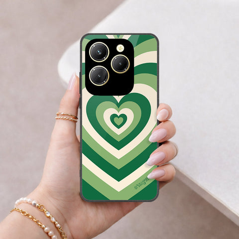 Tecno Spark 20 Pro Cover - O'Nation Heartbeat Series - HQ Ultra Shine Premium Infinity Glass Soft Silicon Borders Case