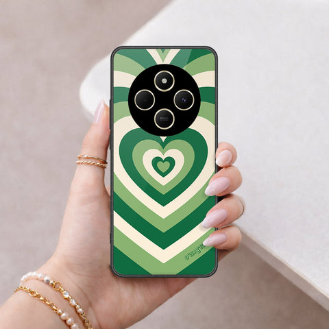 Xiaomi Poco C75 Cover - O'Nation Heartbeat Series - HQ Ultra Shine Premium Infinity Glass Soft Silicon Borders Case