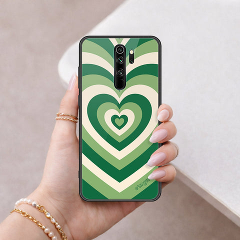 Xiaomi Redmi Note 8 Pro Cover - O'Nation Heartbeat Series - HQ Ultra Shine Premium Infinity Glass Soft Silicon Borders Case