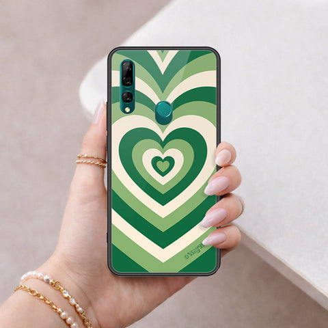 Huawei P Smart Z Cover - O'Nation Heartbeat Series - HQ Ultra Shine Premium Infinity Glass Soft Silicon Borders Case