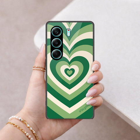 Tecno Camon 40 Pro Cover - O'Nation Heartbeat Series - HQ Ultra Shine Premium Infinity Glass Soft Silicon Borders Case