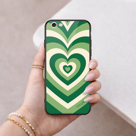 iPhone 6S / 6 Cover - O'Nation Heartbeat Series - HQ Ultra Shine Premium Infinity Glass Soft Silicon Borders Case