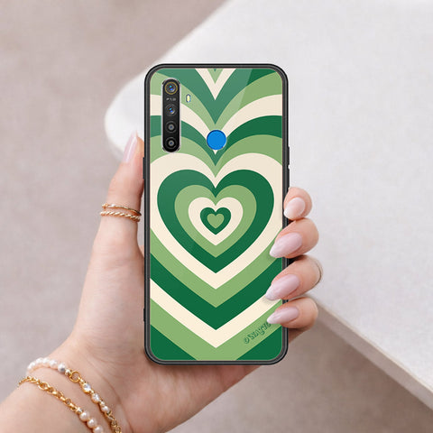 Realme Narzo 10 Cover - O'Nation Heartbeat Series - HQ Ultra Shine Premium Infinity Glass Soft Silicon Borders Case