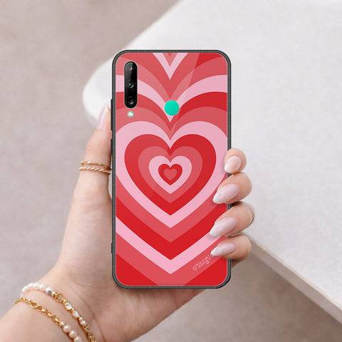Huawei Y7P Cover - O'Nation Heartbeat Series - HQ Ultra Shine Premium Infinity Glass Soft Silicon Borders Case