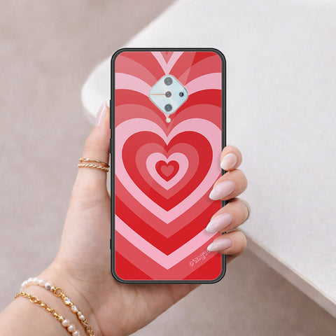 Vivo S1 Pro Cover - O'Nation Heartbeat Series - HQ Ultra Shine Premium Infinity Glass Soft Silicon Borders Case