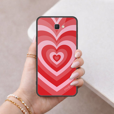 Samsung Galaxy J7 Prime Cover - O'Nation Heartbeat Series - HQ Ultra Shine Premium Infinity Glass Soft Silicon Borders Case