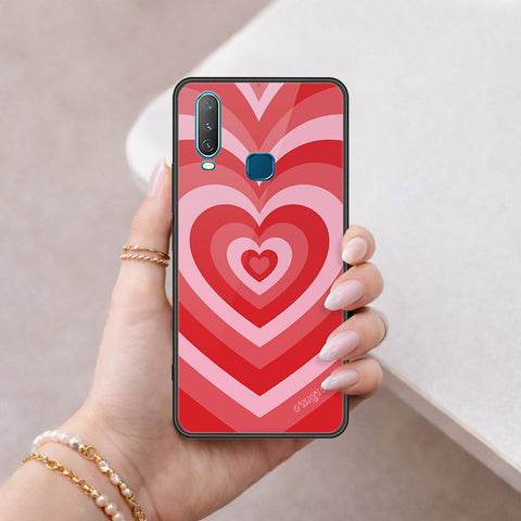 Vivo Y12 Cover - O'Nation Heartbeat Series - HQ Ultra Shine Premium Infinity Glass Soft Silicon Borders Case