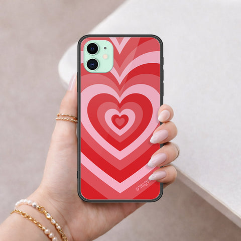 iPhone 11 - O'Nation Heartbeat Series - HQ Ultra Shine Premium Infinity Glass Soft Silicon Borders Case