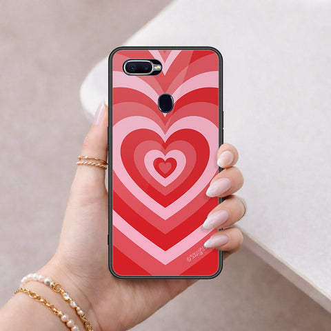 Oppo F9 / F9 Pro Cover - O'Nation Heartbeat Series - HQ Ultra Shine Premium Infinity Glass Soft Silicon Borders Case