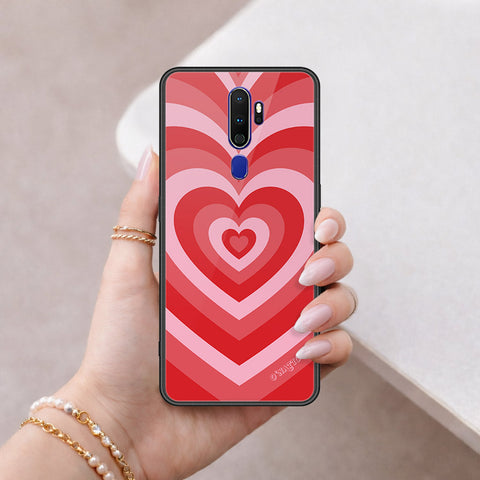 Oppo A5 2020 Cover - O'Nation Heartbeat Series - HQ Ultra Shine Premium Infinity Glass Soft Silicon Borders Case