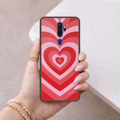 Oppo A9 2020 Cover - O'Nation Heartbeat Series - HQ Ultra Shine Premium Infinity Glass Soft Silicon Borders Case