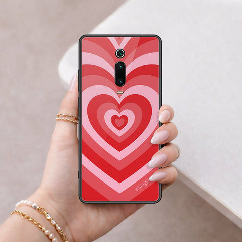 Xiaomi Mi 9T Cover - O'Nation Heartbeat Series - HQ Ultra Shine Premium Infinity Glass Soft Silicon Borders Case