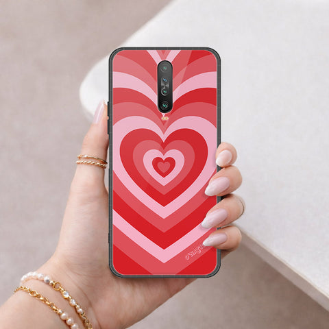 Xiaomi Poco X2 Cover - O'Nation Heartbeat Series - HQ Ultra Shine Premium Infinity Glass Soft Silicon Borders Case