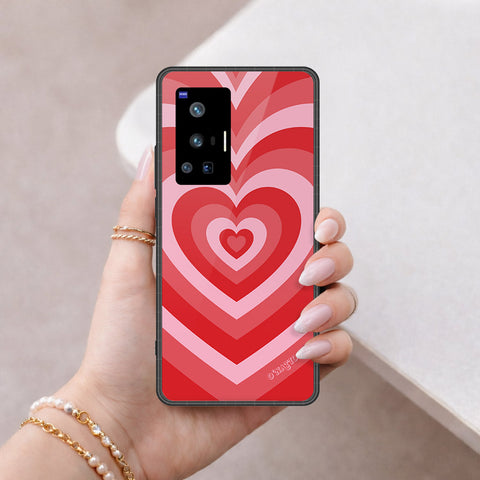 Vivo X70 Pro Cover - O'Nation Heartbeat Series - HQ Ultra Shine Premium Infinity Glass Soft Silicon Borders Case