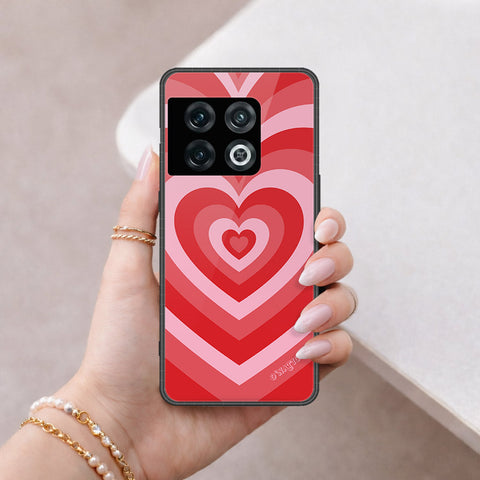 OnePlus 10 Pro Cover - O'Nation Heartbeat Series - HQ Ultra Shine Premium Infinity Glass Soft Silicon Borders Case