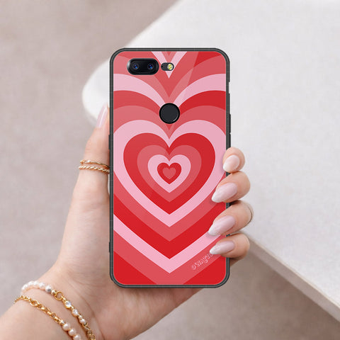 OnePlus 5T Cover - O'Nation Heartbeat Series - HQ Ultra Shine Premium Infinity Glass Soft Silicon Borders Case