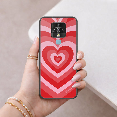 Tecno Camon 16 SE Cover - O'Nation Heartbeat Series - HQ Ultra Shine Premium Infinity Glass Soft Silicon Borders Case