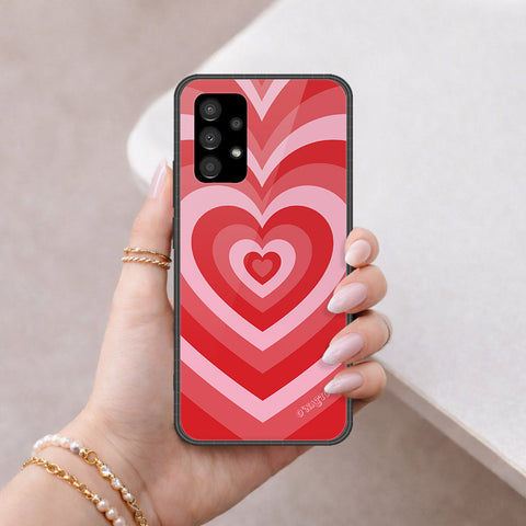 Samsung Galaxy A73 5G Cover - O'Nation Heartbeat Series - HQ Ultra Shine Premium Infinity Glass Soft Silicon Borders Case