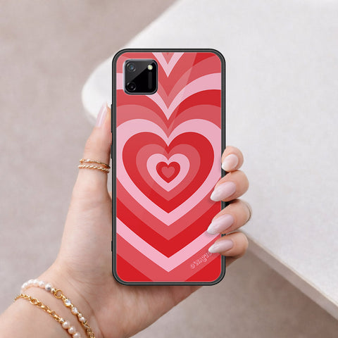 Realme C11 Cover - O'Nation Heartbeat Series - HQ Ultra Shine Premium Infinity Glass Soft Silicon Borders Case
