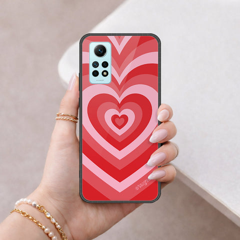 Xiaomi Redmi Note 12 Pro 4G Cover - O'Nation Heartbeat Series - HQ Ultra Shine Premium Infinity Glass Soft Silicon Borders Case