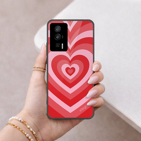 Xiaomi Redmi K60 Cover - O'Nation Heartbeat Series - HQ Ultra Shine Premium Infinity Glass Soft Silicon Borders Case