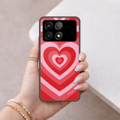 Xiaomi Poco F6 Pro Cover - O'Nation Heartbeat Series - HQ Ultra Shine Premium Infinity Glass Soft Silicon Borders Case