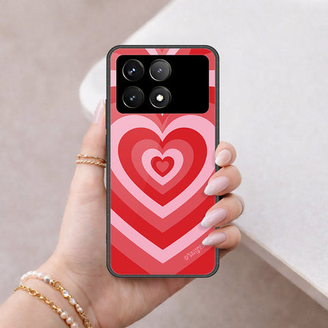 Xiaomi Poco X6 Pro Cover - O'Nation Heartbeat Series - HQ Ultra Shine Premium Infinity Glass Soft Silicon Borders Case