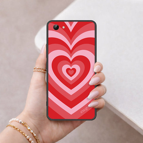 Vivo Y81s Cover - O'Nation Heartbeat Series - HQ Ultra Shine Premium Infinity Glass Soft Silicon Borders Case