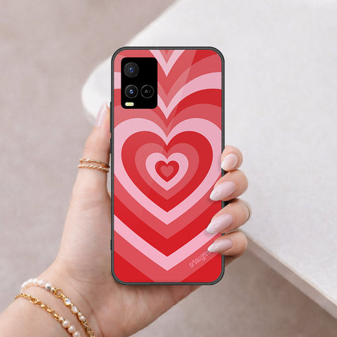 Vivo Y32 Cover - O'Nation Heartbeat Series - HQ Ultra Shine Premium Infinity Glass Soft Silicon Borders Case