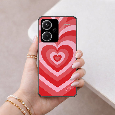 Xiaomi Redmi Note 13 Pro Plus 5G Cover - O'Nation Heartbeat Series - HQ Ultra Shine Premium Infinity Glass Soft Silicon Borders Case