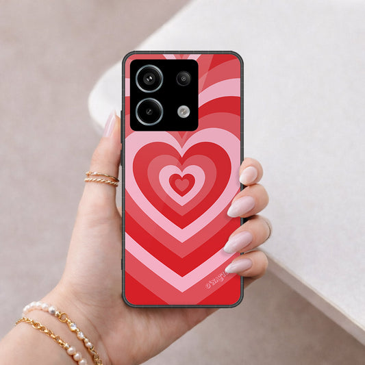 Xiaomi Redmi Note 13 Pro 4G Cover - O'Nation Heartbeat Series - HQ Ultra Shine Premium Infinity Glass Soft Silicon Borders Case (Fast Delivery)
