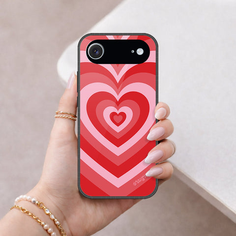 iPhone 17 Air - O'Nation Heartbeat Series - HQ Ultra Shine Premium Infinity Glass Soft Silicon Borders Case