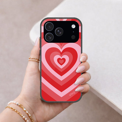 iPhone 17 Pro - O'Nation Heartbeat Series - HQ Ultra Shine Premium Infinity Glass Soft Silicon Borders Case