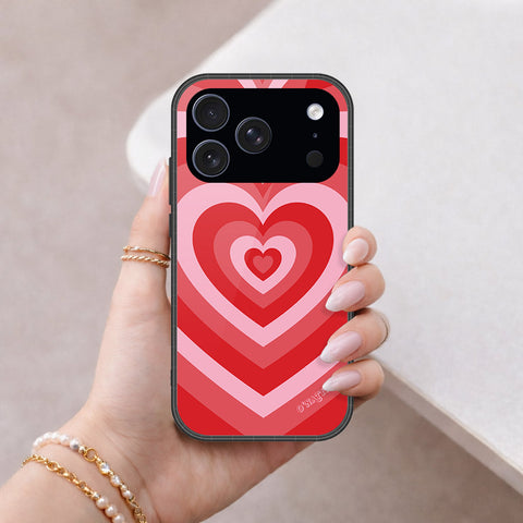 iPhone 18 Pro Max - O'Nation Heartbeat Series - HQ Ultra Shine Premium Infinity Glass Soft Silicon Borders Case