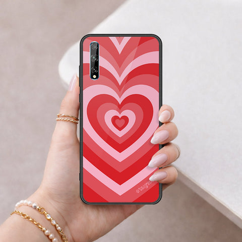 Huawei P Smart 2020 Cover - O'Nation Heartbeat Series - HQ Ultra Shine Premium Infinity Glass Soft Silicon Borders Case