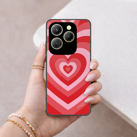 Tecno Spark 20 Pro Cover - O'Nation Heartbeat Series - HQ Ultra Shine Premium Infinity Glass Soft Silicon Borders Case