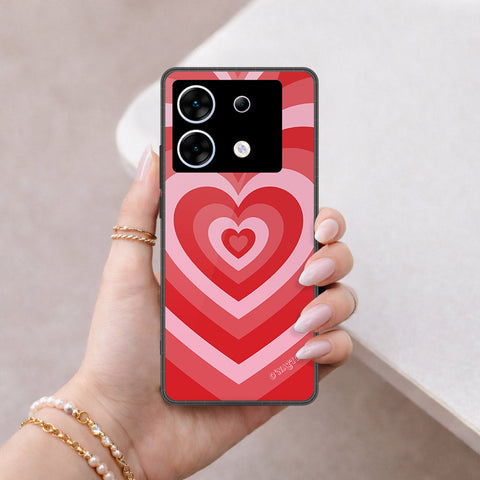 Infinix Zero 30 5G Cover - O'Nation Heartbeat Series - HQ Ultra Shine Premium Infinity Glass Soft Silicon Borders Case