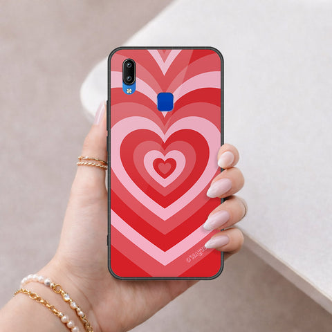 Vivo Y90 Cover - O'Nation Heartbeat Series - HQ Ultra Shine Premium Infinity Glass Soft Silicon Borders Case