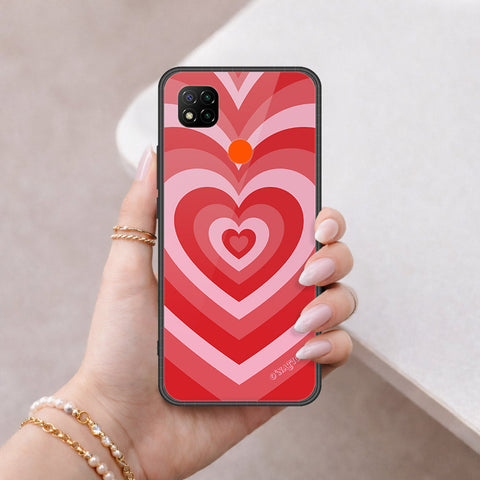 Xiaomi Poco C3 Cover - O'Nation Heartbeat Series - HQ Ultra Shine Premium Infinity Glass Soft Silicon Borders Case