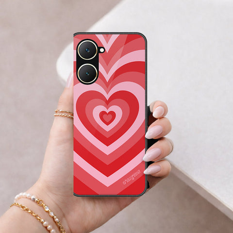 Vivo Y18 Cover - O'Nation Heartbeat Series - HQ Ultra Shine Premium Infinity Glass Soft Silicon Borders Case