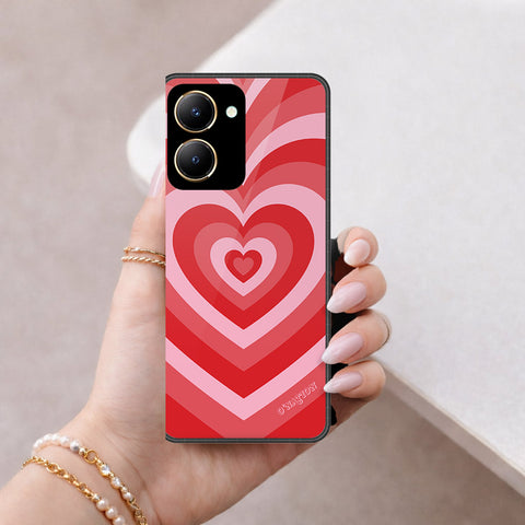 Vivo Y27s Cover - O'Nation Heartbeat Series - HQ Ultra Shine Premium Infinity Glass Soft Silicon Borders Case