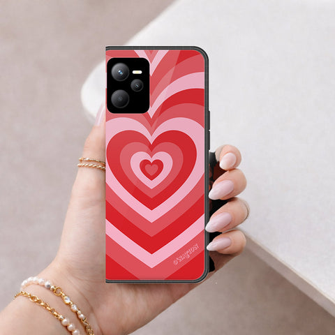 Realme Narzo 50A Prime Cover - O'Nation Heartbeat Series - HQ Ultra Shine Premium Infinity Glass Soft Silicon Borders Case