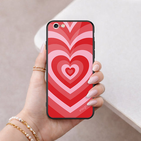 iPhone 6S / 6 Cover - O'Nation Heartbeat Series - HQ Ultra Shine Premium Infinity Glass Soft Silicon Borders Case
