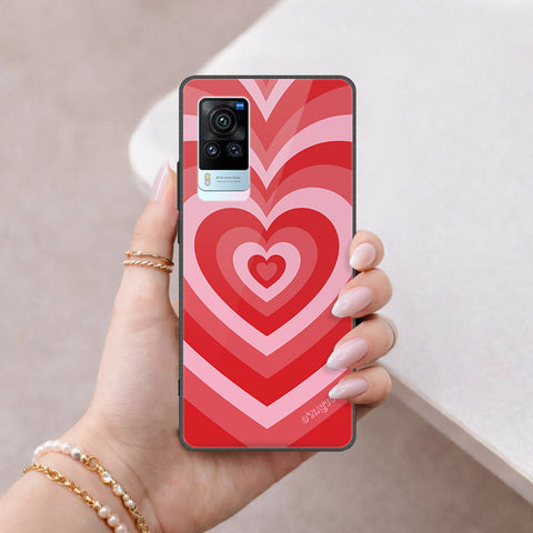 Vivo X60 Pro Cover - O'Nation Heartbeat Series - HQ Ultra Shine Premium Infinity Glass Soft Silicon Borders Case